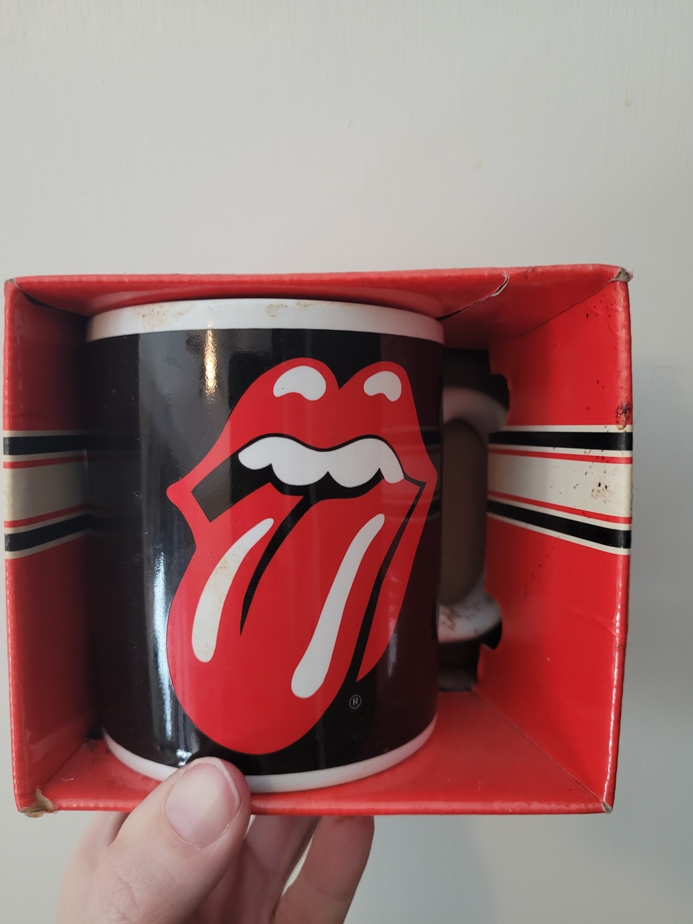Rolling Stones Red Tongue Logo Ceramic Mug